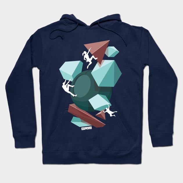 fun team Hoodie by gripclimbing